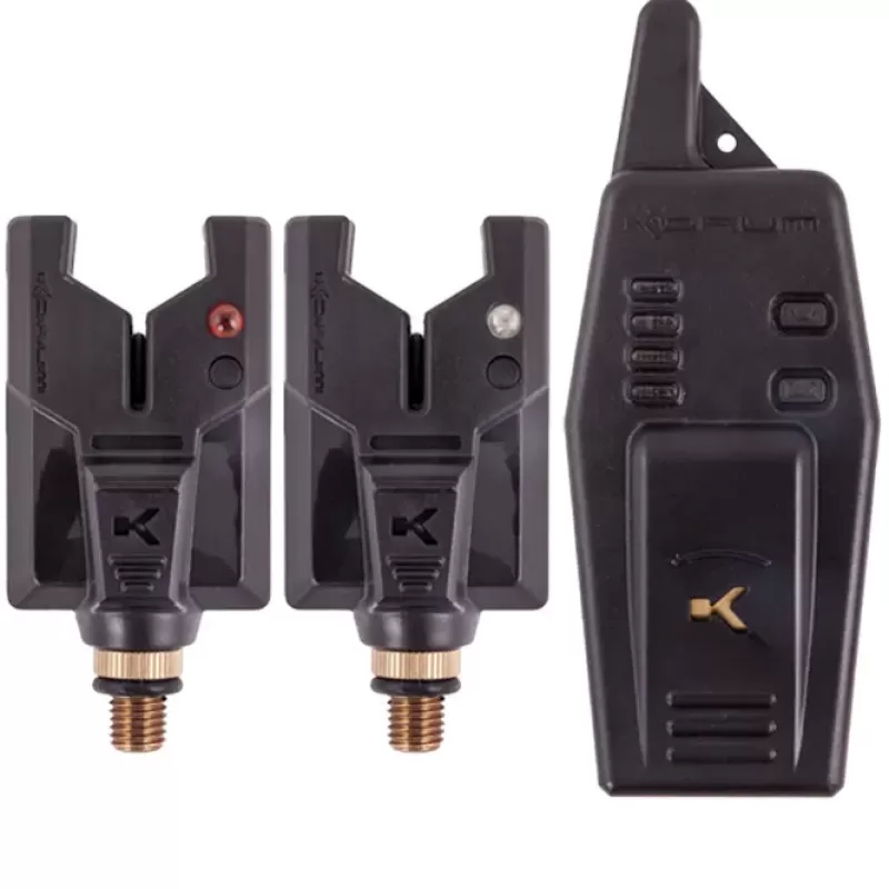 Korum KBI Compact Presentation Set 2 Rod<Specialist Bite Alarms