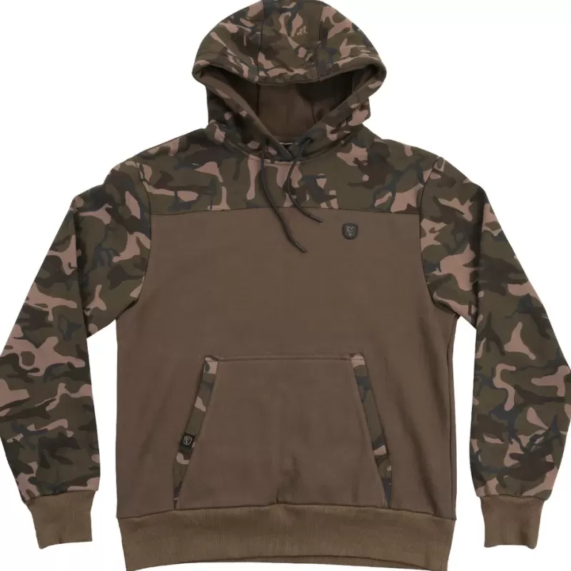 Fox Khaki / Camo Fishing Hoodie<Carp Clothing