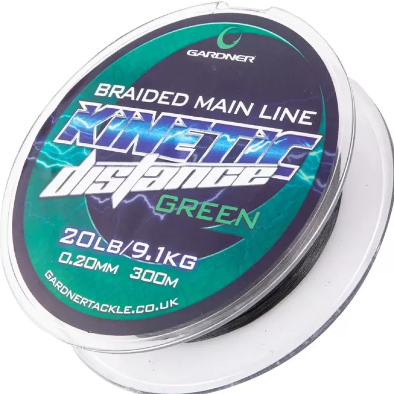 Gardner Kinetic Distance Braided Mainline<Carp Line
