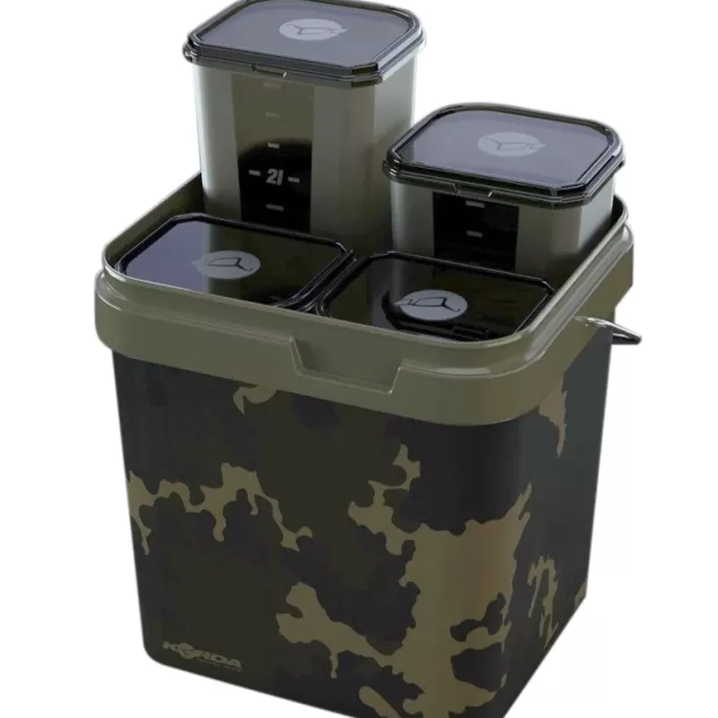 Korda Kontainer Fishing System 17L<Carp Buckets & Riddles