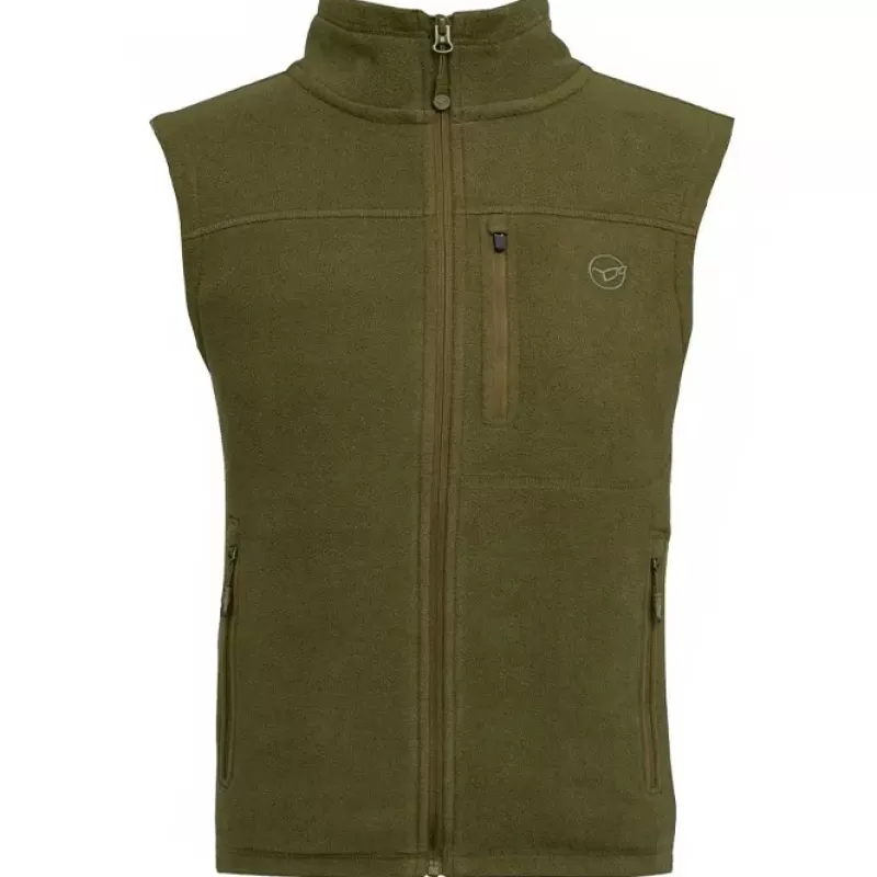 Korda Kore Fleece Fishing Gilet<Carp Clothing