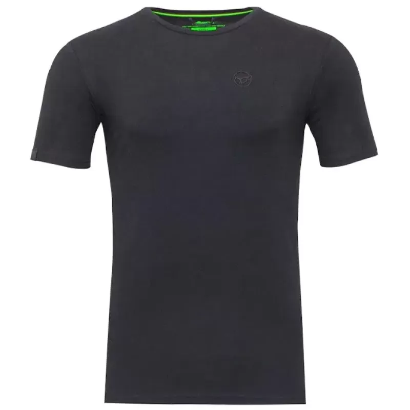 Korda LE Tackle Black Fishing T-Shirt<Carp Clothing