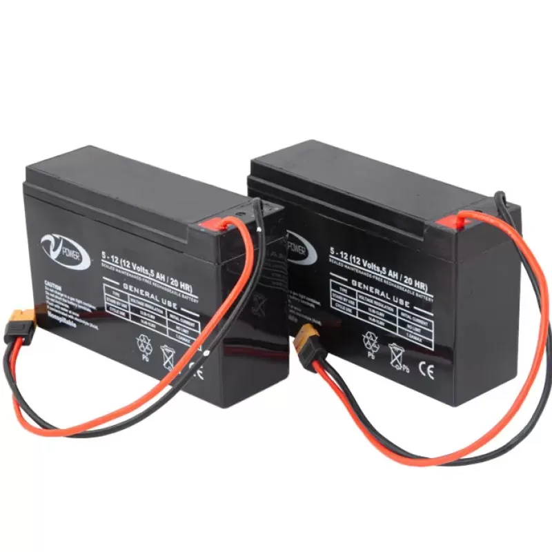 Carp Royal Lead Battery Set (10Ah)<Carp Bait Boats