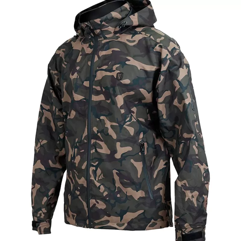 Fox Lightweight Camo RS 10K Fishing Jacket<Carp Clothing