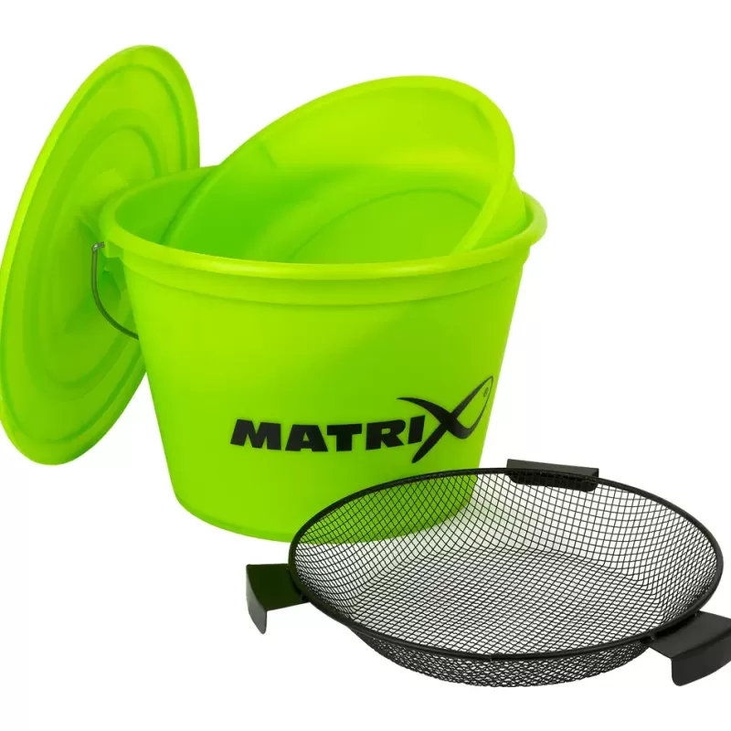 Matrix Lime Bucket Set<Coarse & Match Buckets & Riddles
