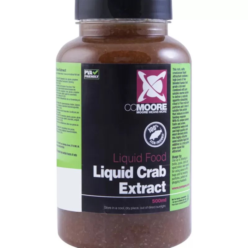 CC Moore Liquid Crab Extract 500ml<Specialist Bait & Additives