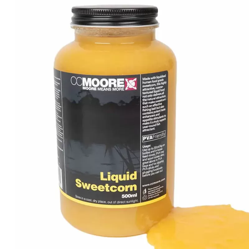 CC Moore Liquid Sweetcorn 500ml<Carp Bait & Additives