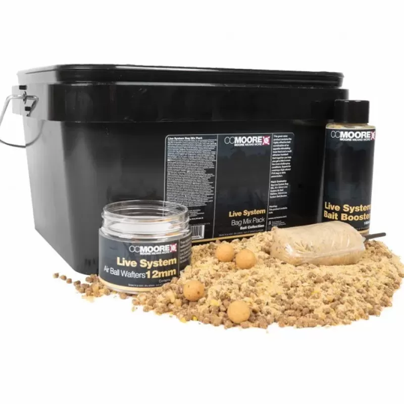 CC Moore Live System Bag Mix Fishing Pack<Carp Bait & Additives