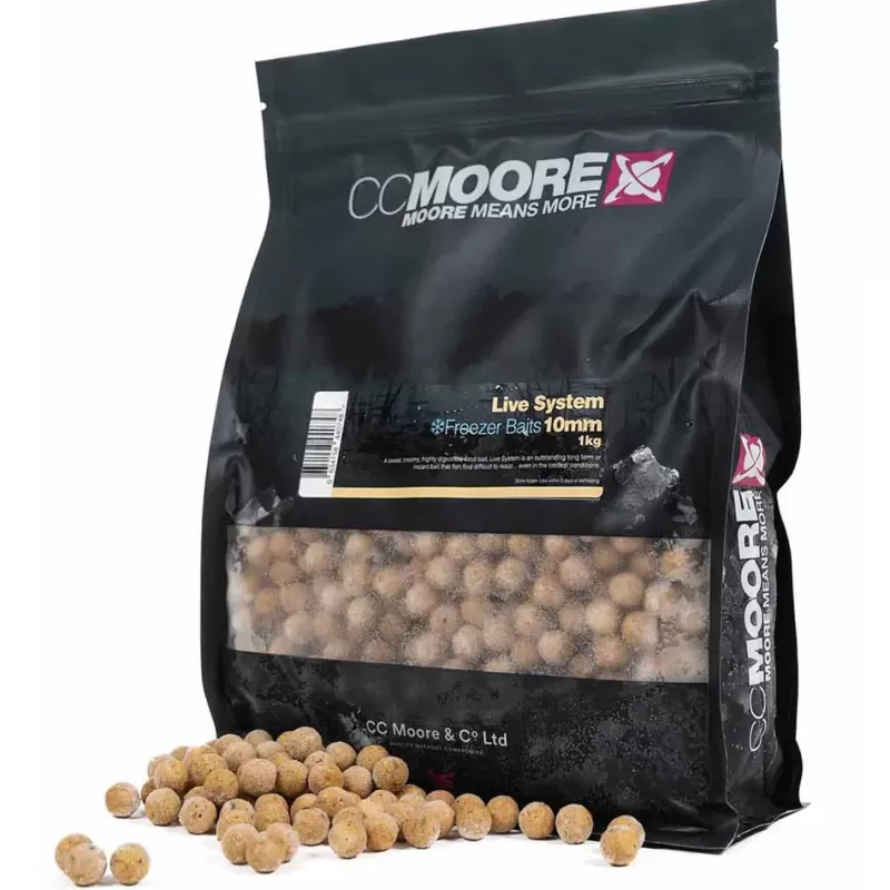 CC Moore Live System Freezer Boilies<Carp Bait & Additives