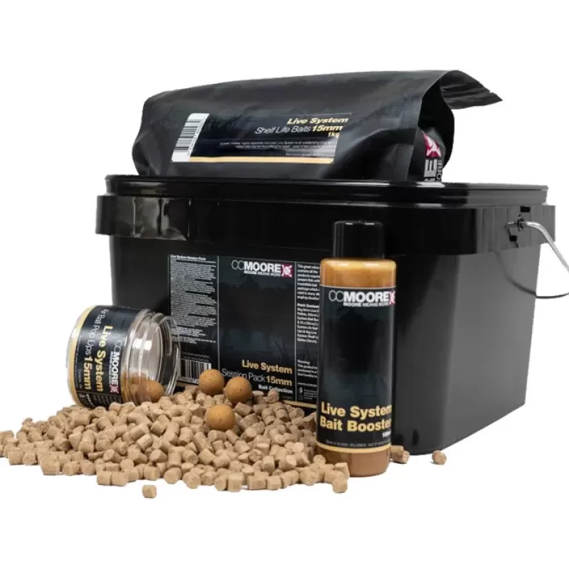 CC Moore Live System Session Pack<Carp Bait & Additives