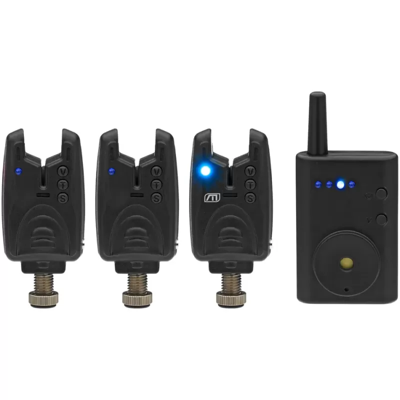 DAM MAD Nano Wireless Alarm Set 3+1<Carp Bite Alarms
