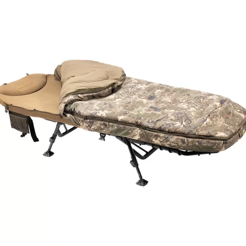 Nash MF60 Indulgence 5 Season Sleep System Compact<Carp Bedchairs