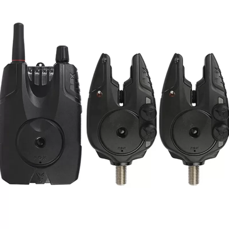 Fox Micron MX 2 Rod Alarm Set<Carp Bite Alarms