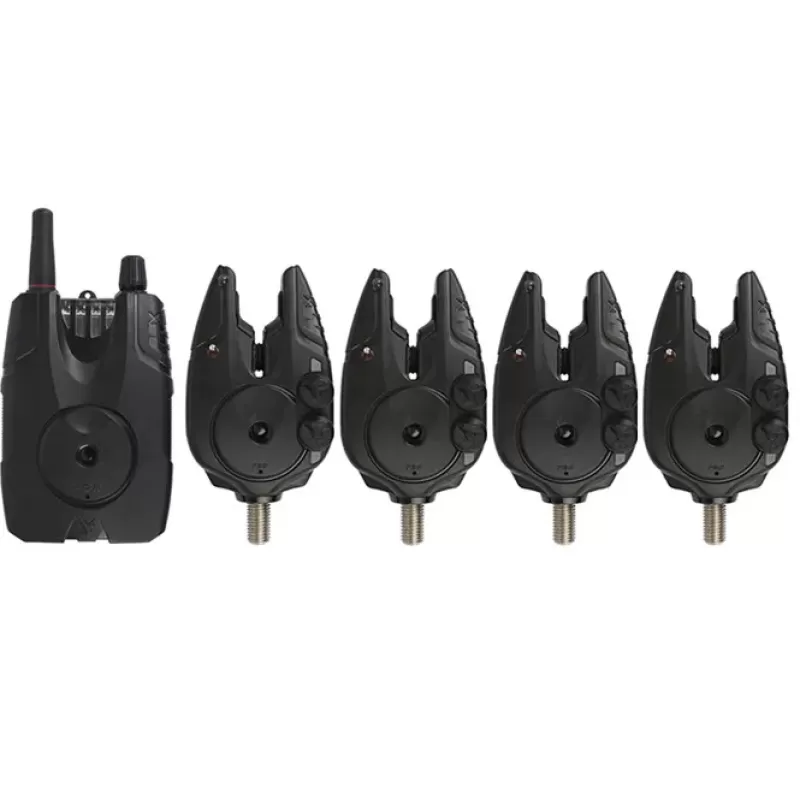 Fox Micron MX 4 Rod Alarm Set<Carp Bite Alarms