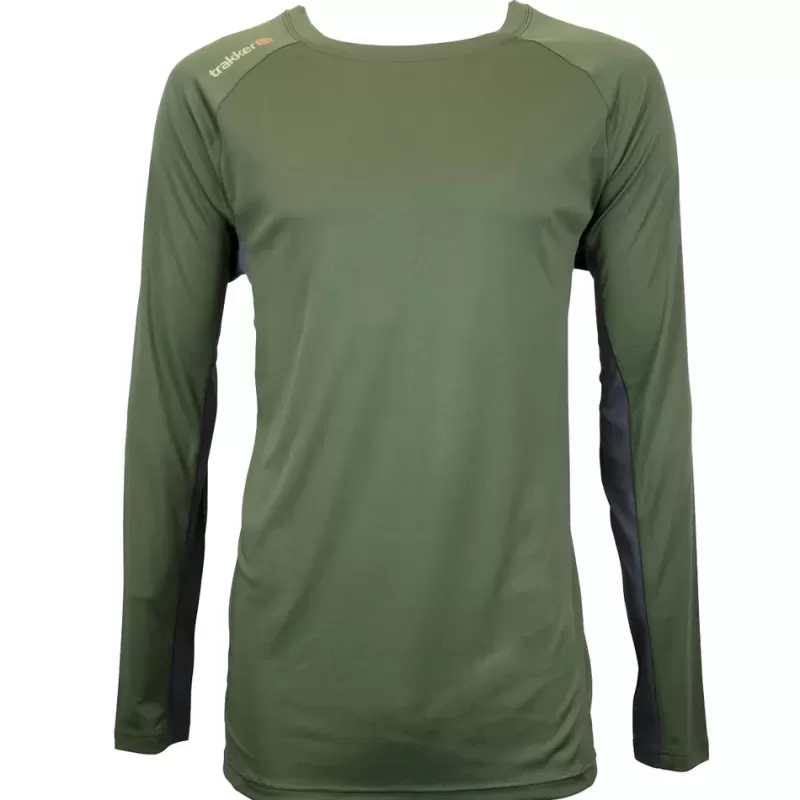 Trakker Moisture Wicking Fishing Long Sleeve Top<Carp Clothing