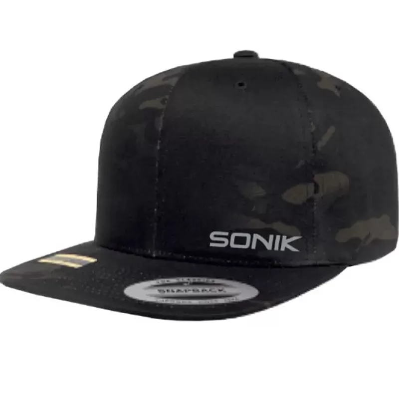 Sonik Multicam Snapback Fishing Cap<Carp Clothing