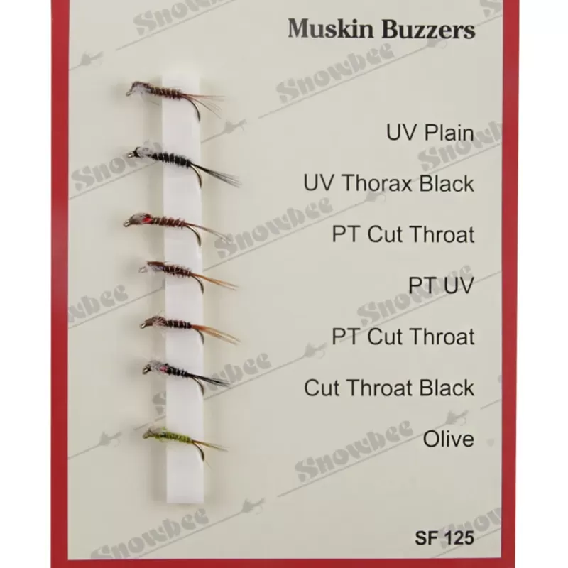 Snowbee Muskin Buzzers Fly Selection<Fly Flies