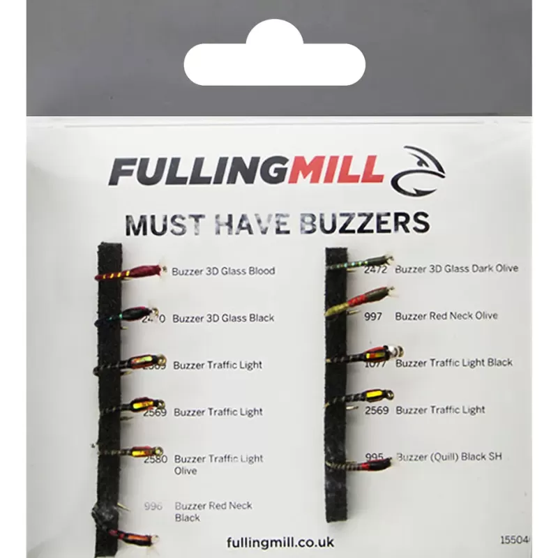Fulling Mill Must Have Buzzers 11 Flies<Fly Flies