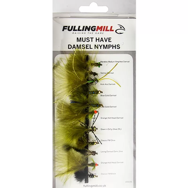 Fulling Mill Must Have Damsel Nymphs 11 Flies<Fly Fly Essentials