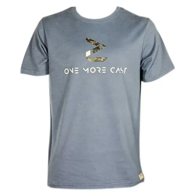 One More Cast OMC Big-Eye Blue Fishing T-Shirt<Carp Clothing