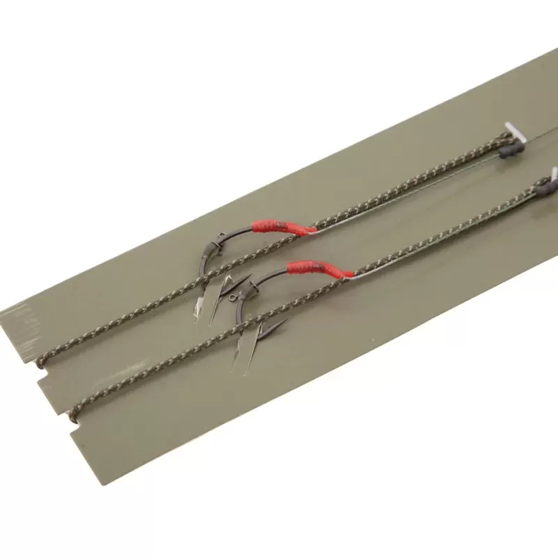 One More Cast OMC Meta Terminal Tackle All-In-1 Coated Braid Lead Clip Fishing Rig<Carp Rigs