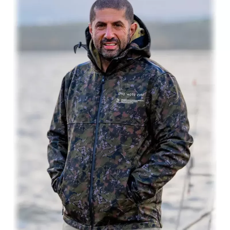One More Cast OMC Splash Camo PB Fishing Jacket<Carp Clothing