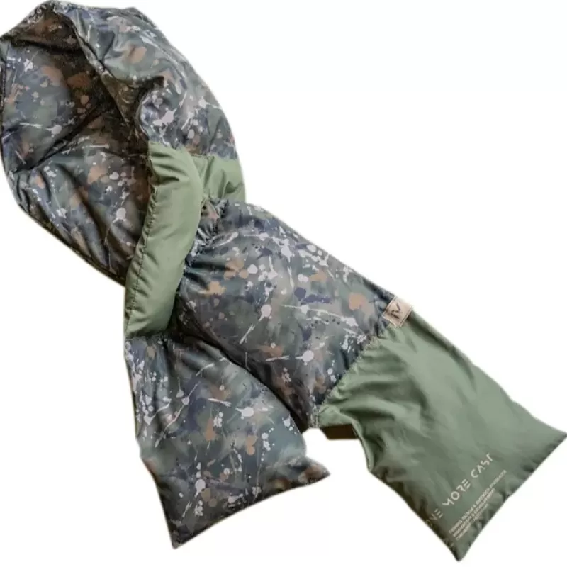 One More Cast OMC Water Repellent Centre Half Camo Fishing Scarf<Carp Clothing