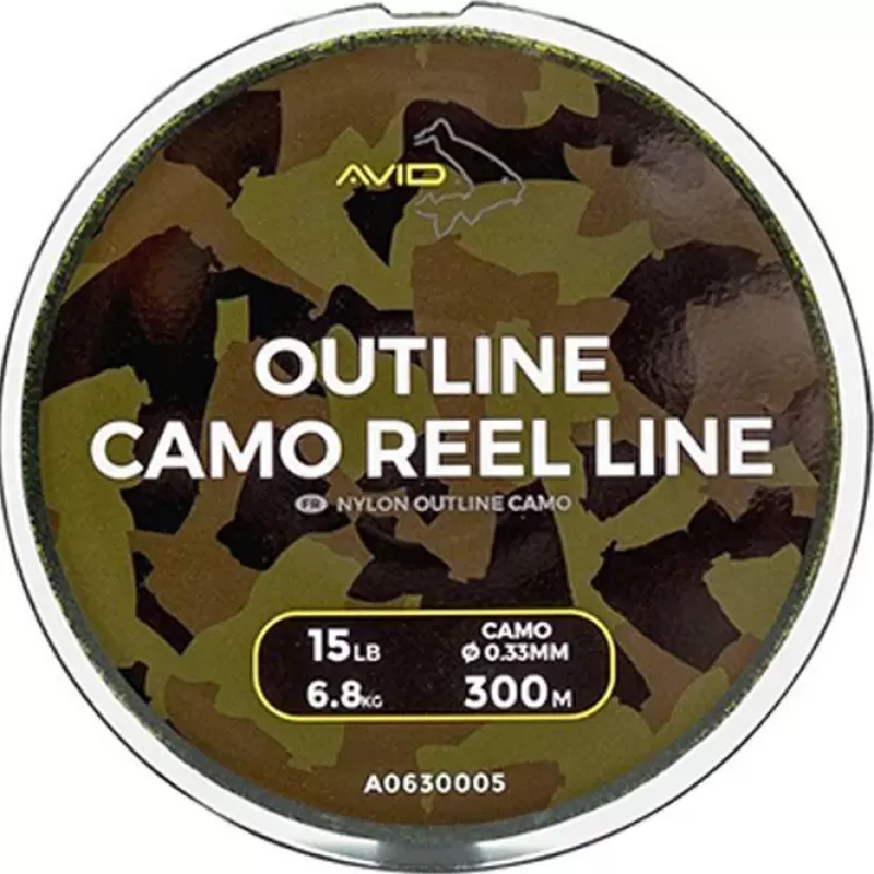 Avid Carp Outline Camo Reel Line<Carp Line