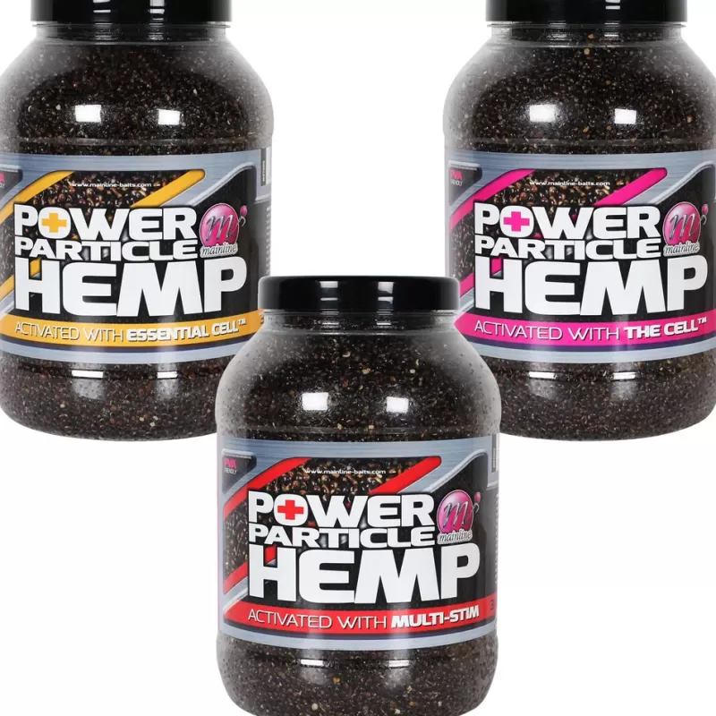 Mainline Power Particle Hemp<Carp Bait & Additives