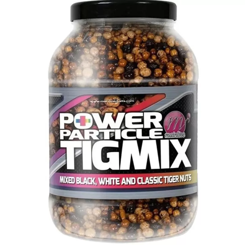 Mainline Power Plus Fishing Particles TigMix<Carp Bait & Additives