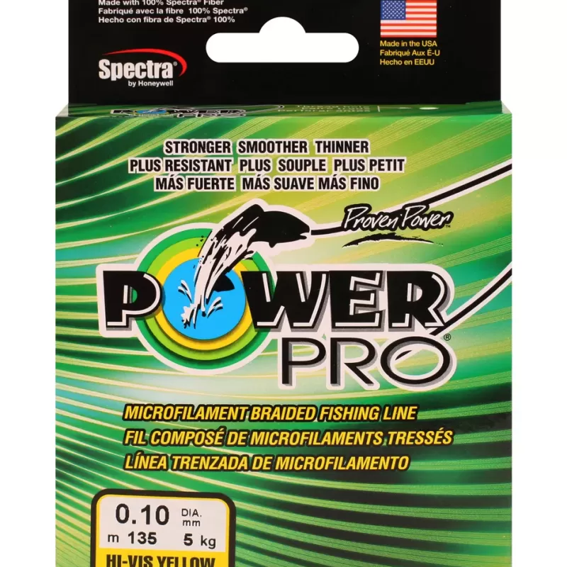 Shimano PowerPro Yellow Braided Mainline<Pike / Predator Line