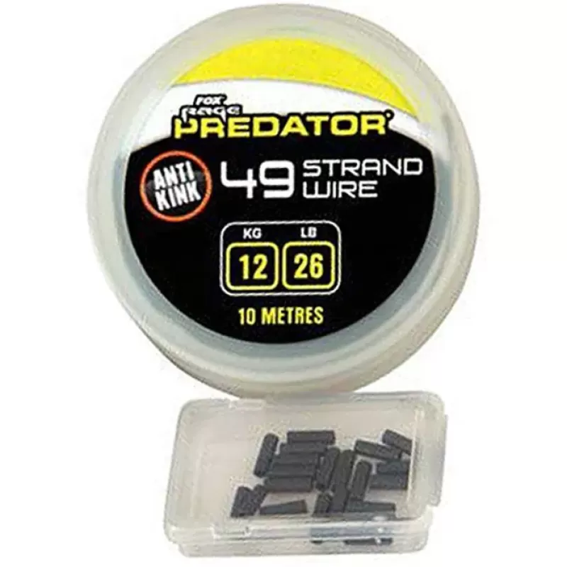 Fox Rage Predator 49 Strand Wire<Pike / Predator Terminal Tackle