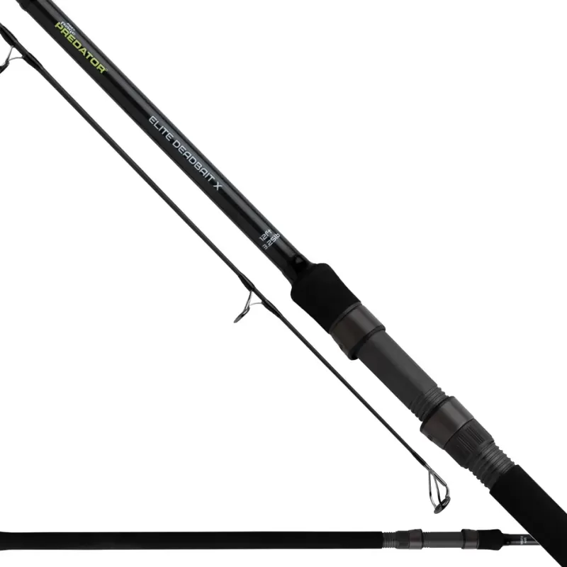 Fox Rage Predator Elite Deadbait Fishing Rod 12ft<Pike / Predator Rods