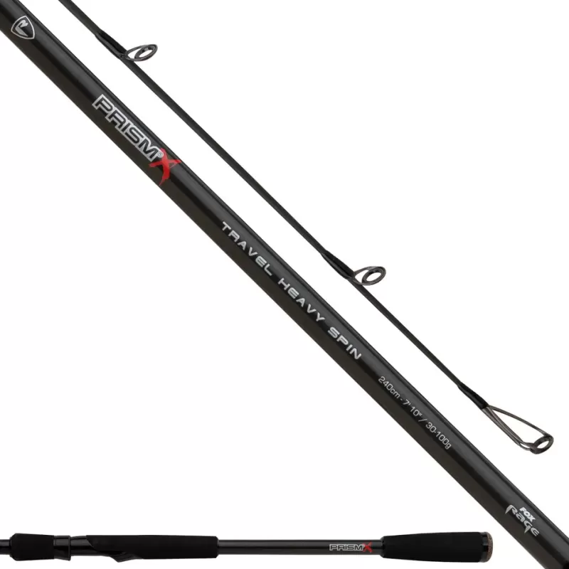 Fox Rage Prism X Travel Heavy Spin Fishing Rods<Pike / Predator Rods