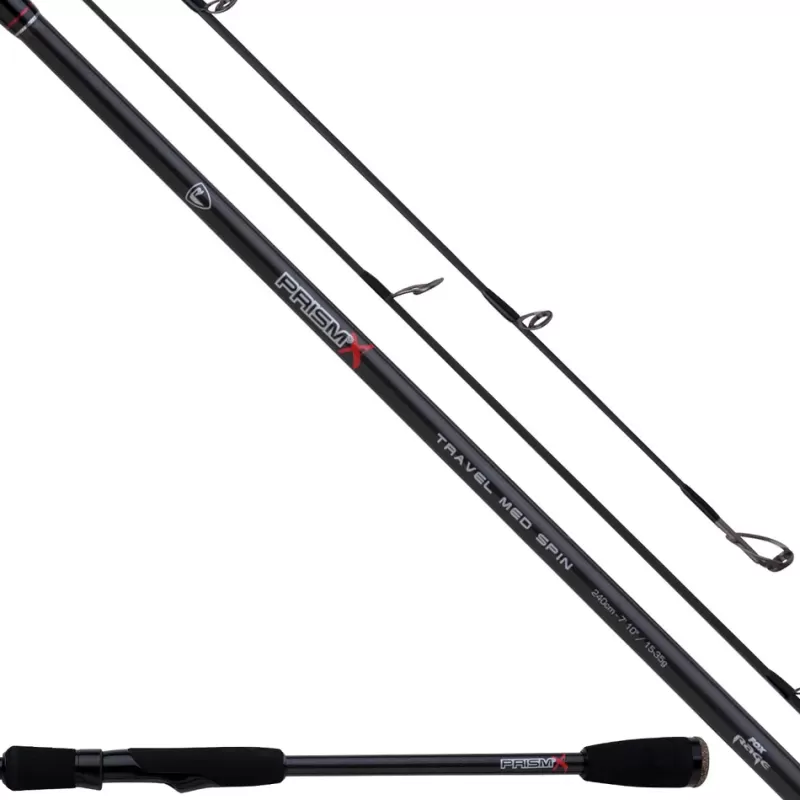 Fox Rage Prism X Travel Medium Spin Fishing Rods<Pike / Predator Rods