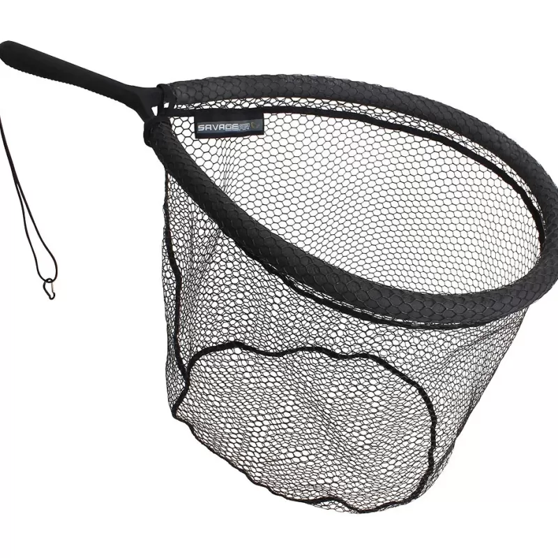 Savage Gear Pro Finezze Floating Rubber Mesh Net<Pike / Predator Nets