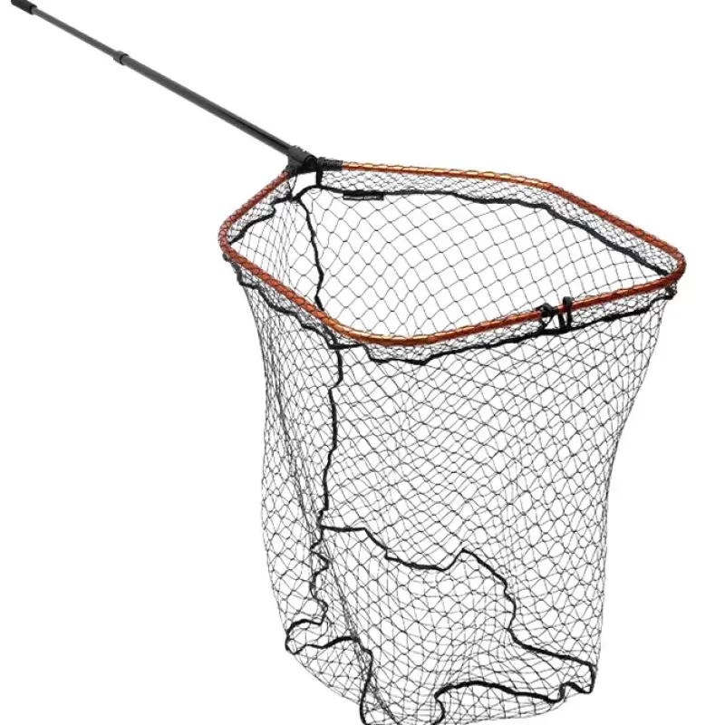 Savage Gear Pro Tele Folding Net Rubber X-Large Mesh<Pike / Predator Nets
