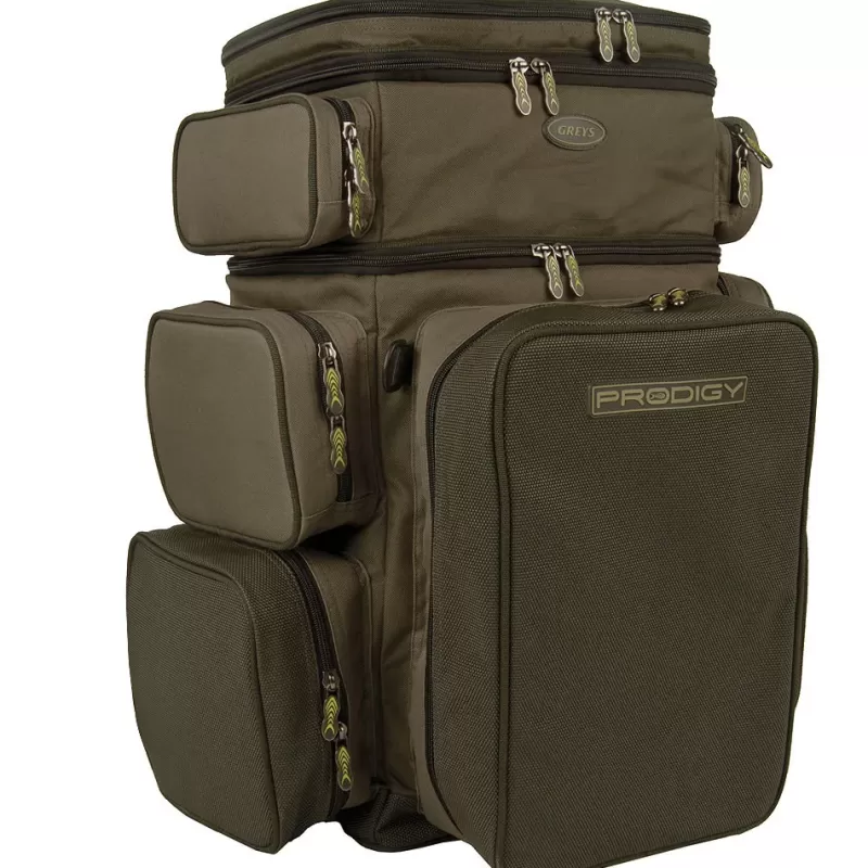 Greys Prodigy Tackle Base Fishing Rucksack<Carp Luggage