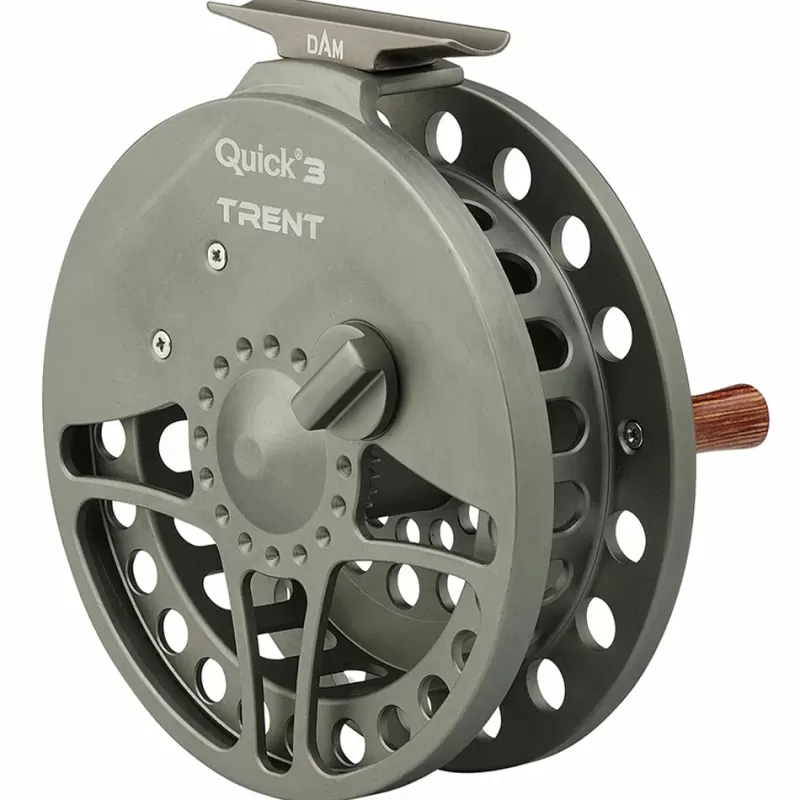 DAM Quick 4 Trent Centrepin 2BB Fly Fishing Reel<Fly Reels