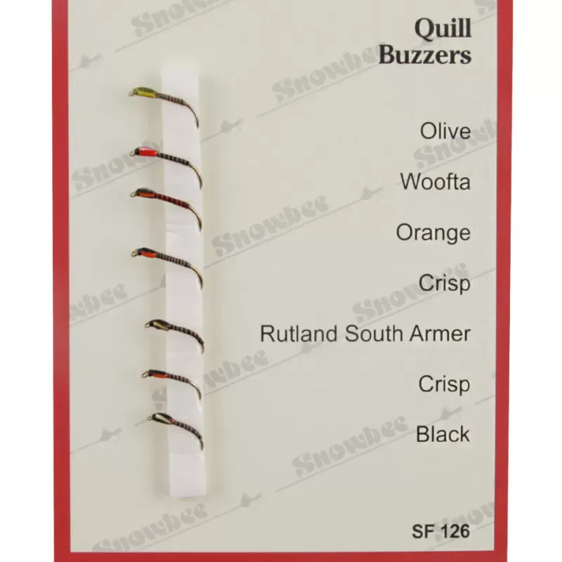 Snowbee Quill Buzzers Fly Selection<Fly Flies