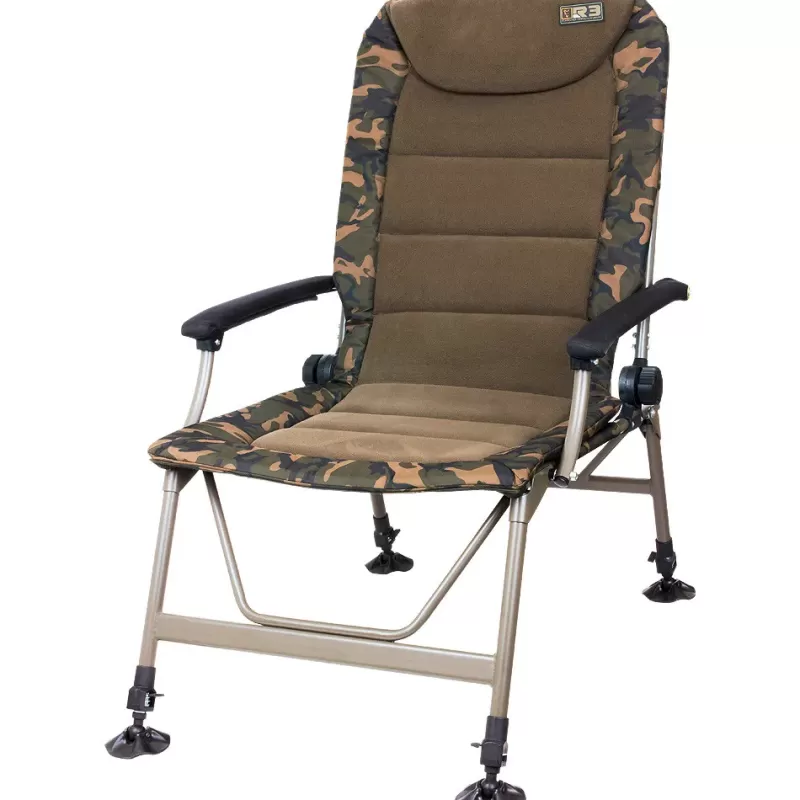 Fox R3 Camo Fishing Chair<Carp Chairs
