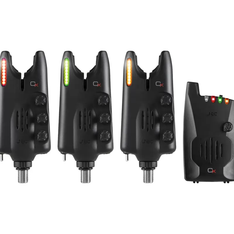 JRC Radar CX Alarm Set 3+1 Multi LED<Pike / Predator Bite Alarms