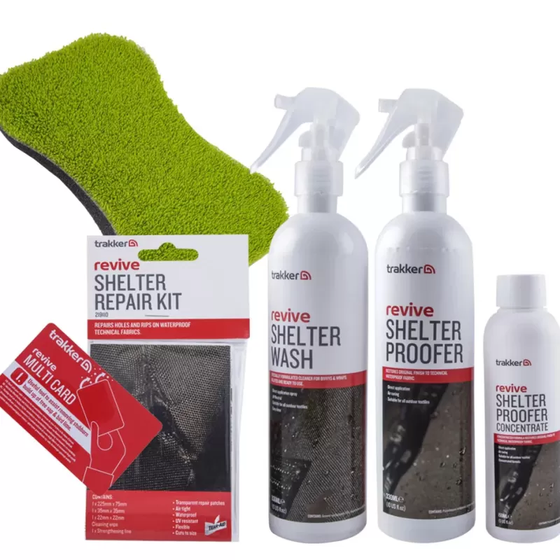 Trakker Revive Shelter Complete Care Kit<Specialist Bivvy Accessories