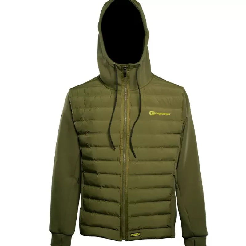 Ridge Monkey RidgeMonkey APEarel Dropback Heavyweight Zip Green Fishing Jacket<Carp Clothing