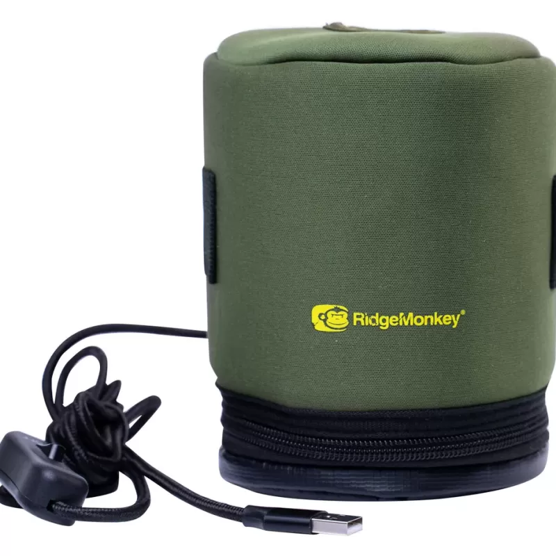Ridge Monkey RidgeMonkey EcoPower USB Heated Gas Canister Fishing Cover<Carp Cooking Equipment