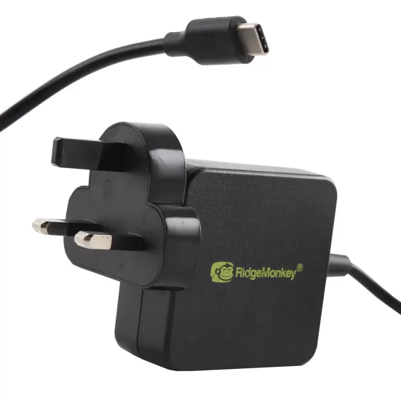 Ridge Monkey RidgeMonkey Vault 45W USB-C Power Adaptor<Carp Miscellaneous
