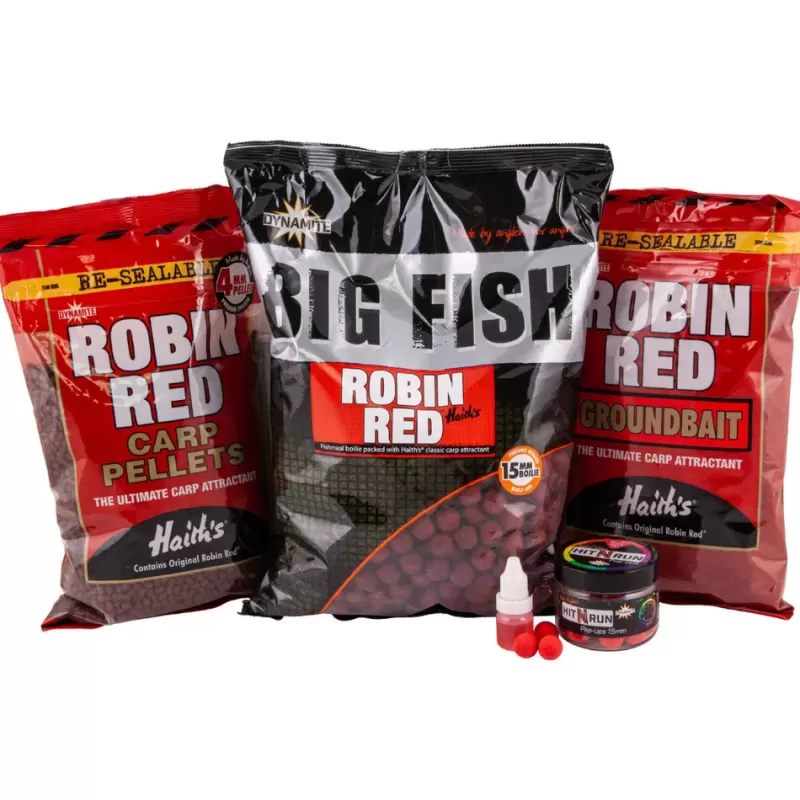 Dynamite Baits Robin Red Carp Bundle<Specialist Bait & Additives