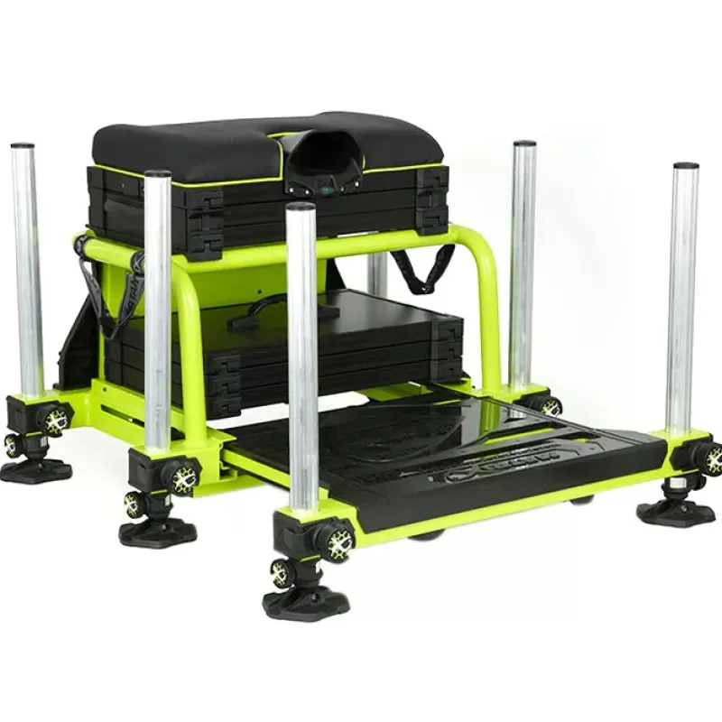 Matrix S36 Lime Fishing Superbox<Coarse & Match Seat Boxes
