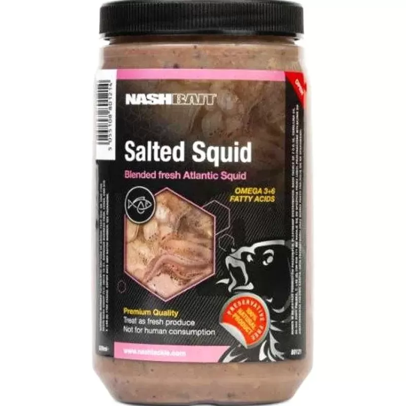 Nash Salted Squid Particle Fishing Liquid 500ml<Carp Bait & Additives
