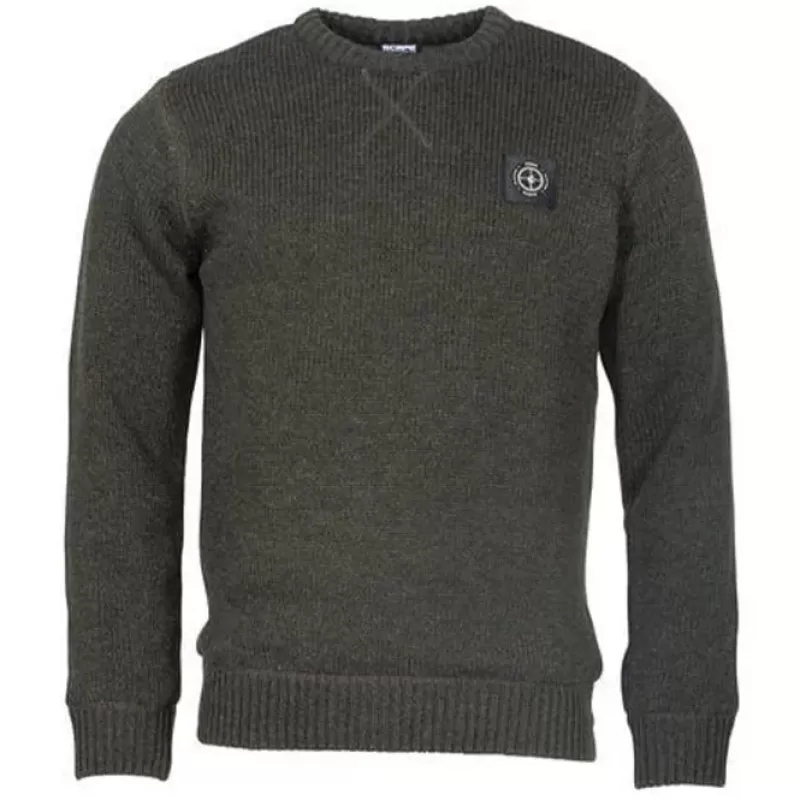 Nash Scope Knitted Crew Fishing Jumper<Carp Clothing